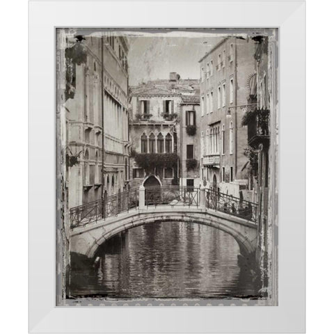 Venice Romance II White Modern Wood Framed Art Print by Jackson, Susan
