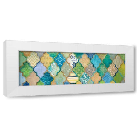 Moroccan Light I White Modern Wood Framed Art Print by Tava Studios