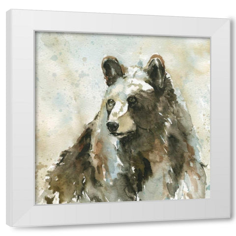 After A Long White Modern Wood Framed Art Print by Robinson, Carol