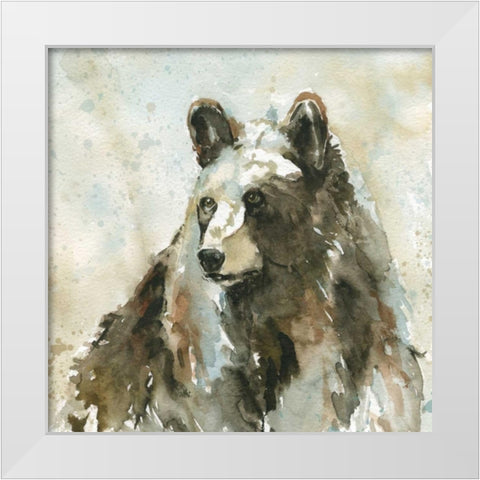 After A Long White Modern Wood Framed Art Print by Robinson, Carol