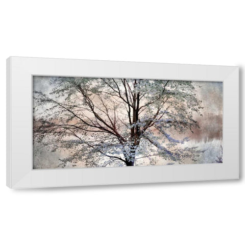 Dreamin of Spring White Modern Wood Framed Art Print by Weisz, Irene