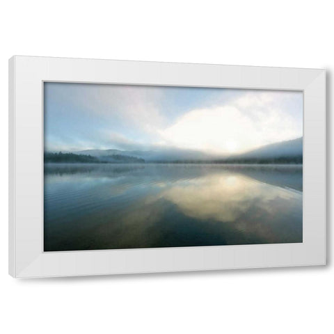 Honeymoon White Modern Wood Framed Art Print by Delimont, Danita
