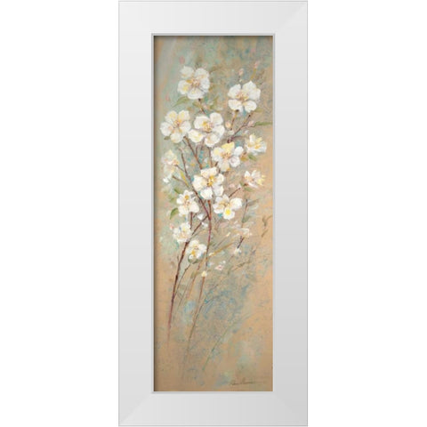 Spring Awakening I White Modern Wood Framed Art Print by Manning, Ruane