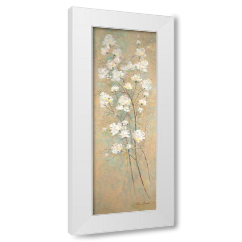 Spring Awakening II White Modern Wood Framed Art Print by Manning, Ruane