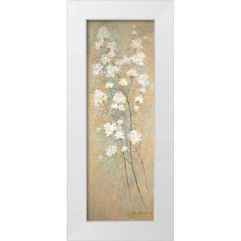 Spring Awakening II White Modern Wood Framed Art Print by Manning, Ruane