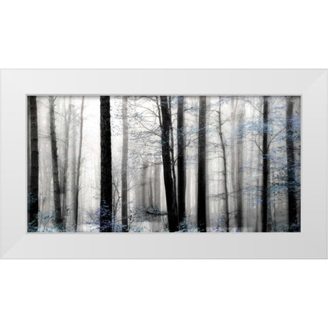 Waiting For Spring White Modern Wood Framed Art Print by Weisz, Irene