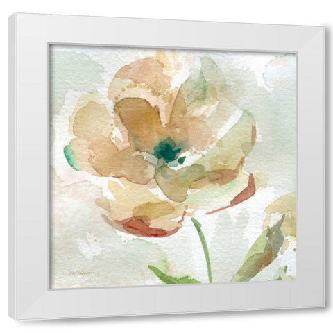 Sunny Afternoon White Modern Wood Framed Art Print by Robinson, Carol