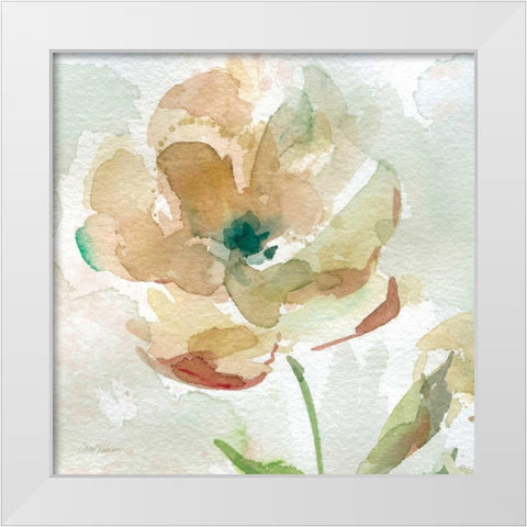 Sunny Afternoon White Modern Wood Framed Art Print by Robinson, Carol