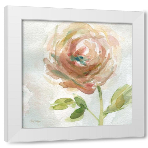 Sunny Afternoon V White Modern Wood Framed Art Print by Robinson, Carol