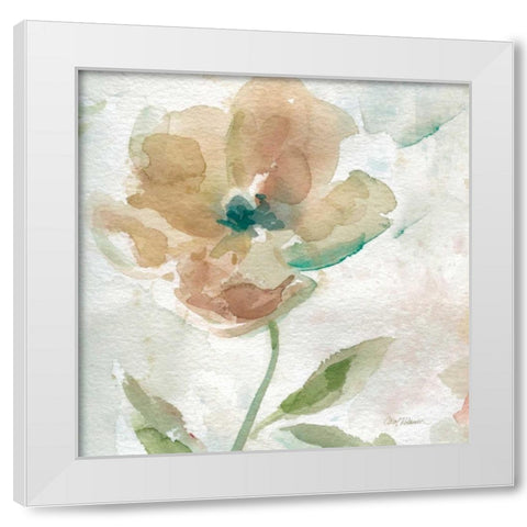 Sunny Afternoon White Modern Wood Framed Art Print by Robinson, Carol