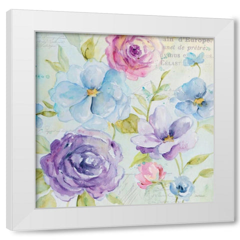 Cool Morning IV White Modern Wood Framed Art Print by Robinson, Carol