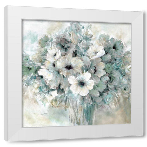 Sent with Love White Modern Wood Framed Art Print by Robinson, Carol