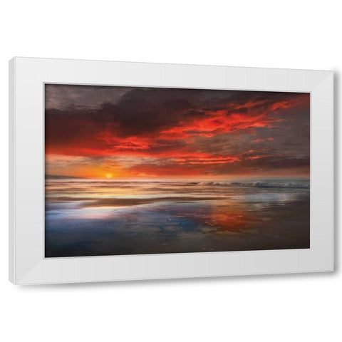 Before The White Modern Wood Framed Art Print by Calascibetta, Mike