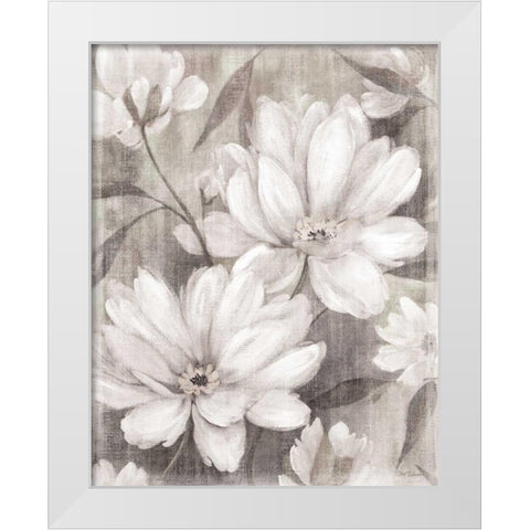 Weekend Morning White Modern Wood Framed Art Print by Robinson, Carol