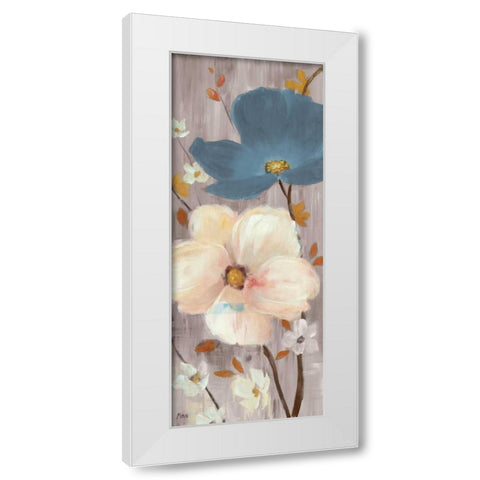 Delicate Scent II White Modern Wood Framed Art Print by Nan