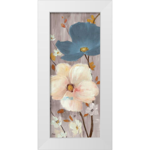 Delicate Scent II White Modern Wood Framed Art Print by Nan