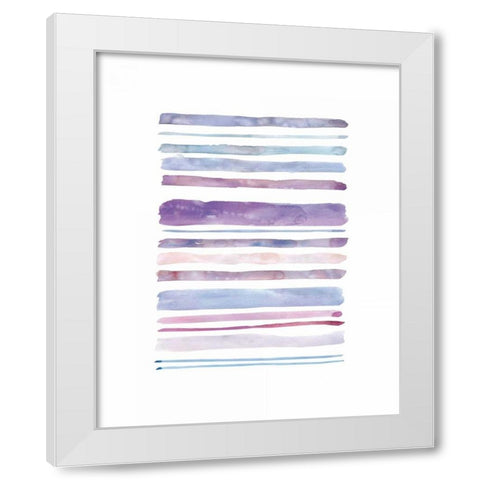 Line Over I White Modern Wood Framed Art Print by Robinson, Carol