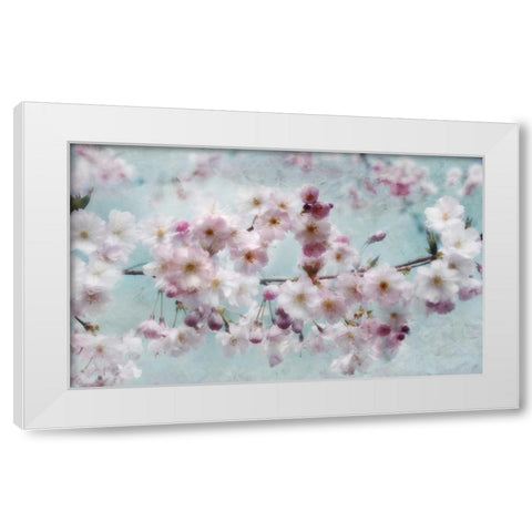 Scent of Spring White Modern Wood Framed Art Print by Weisz, Irene