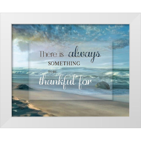 Always White Modern Wood Framed Art Print by Calascibetta, Mike