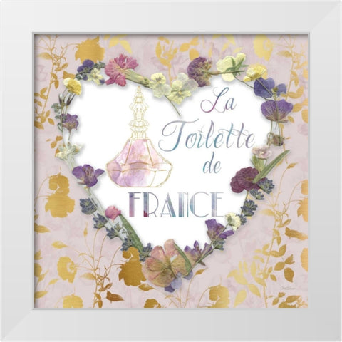 La Toilette de White Modern Wood Framed Art Print by Robinson, Carol