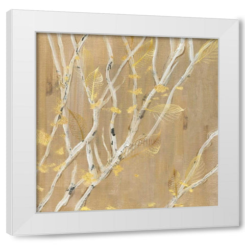 Birch Wood II White Modern Wood Framed Art Print by Jill, Susan