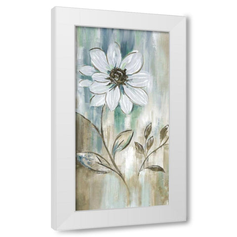 Garden Bloom I White Modern Wood Framed Art Print by Nan