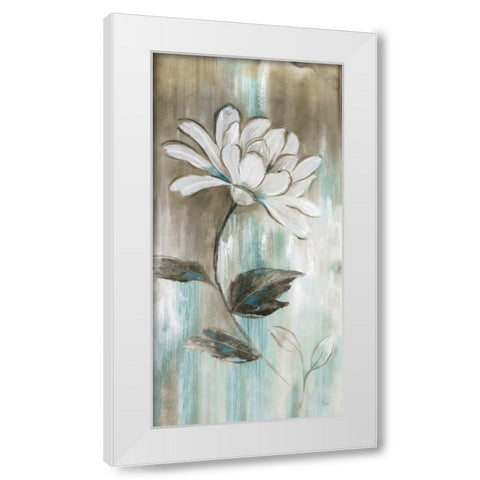 Garden Bloom II White Modern Wood Framed Art Print by Nan