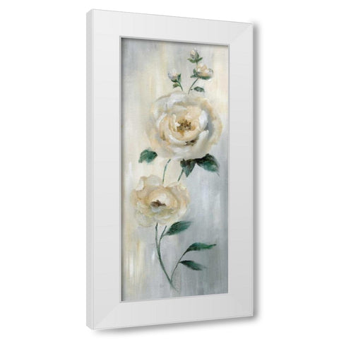 Carolina Springs Bloom I White Modern Wood Framed Art Print by Nan