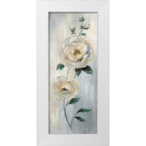 Carolina Springs Bloom I White Modern Wood Framed Art Print by Nan