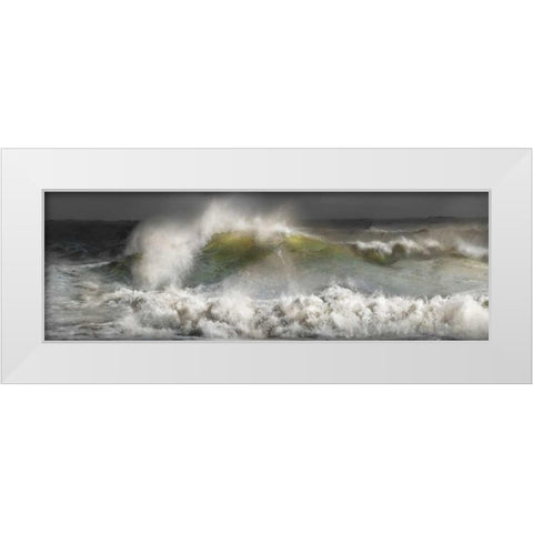 Approaching White Modern Wood Framed Art Print by Calascibetta, Mike