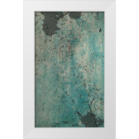 Urban Splatter White Modern Wood Framed Art Print by Knutsen, Conrad