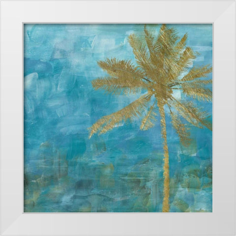 Afternoon Breeze White Modern Wood Framed Art Print by Craven, Katrina