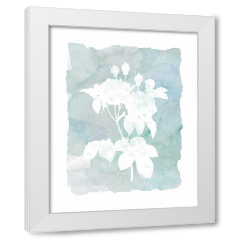 Silhouette White Modern Wood Framed Art Print by Robinson, Carol