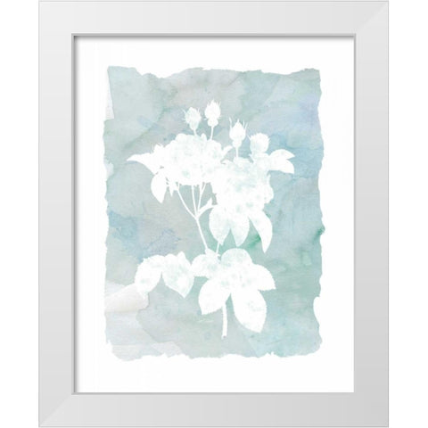Silhouette White Modern Wood Framed Art Print by Robinson, Carol