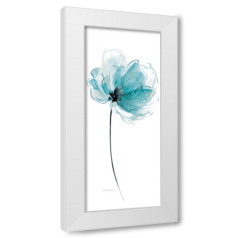 Quiet White Modern Wood Framed Art Print by Robinson, Carol