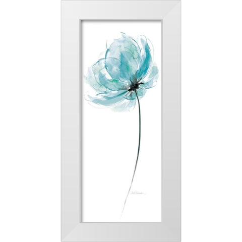 Quiet White Modern Wood Framed Art Print by Robinson, Carol