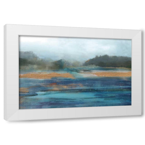 Cold Spring White Modern Wood Framed Art Print by Jill, Susan