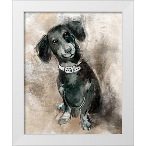 Sketchy Study White Modern Wood Framed Art Print by Robinson, Carol