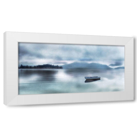 Time For A Break White Modern Wood Framed Art Print by Weisz, Irene