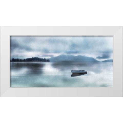 Time For A Break White Modern Wood Framed Art Print by Weisz, Irene