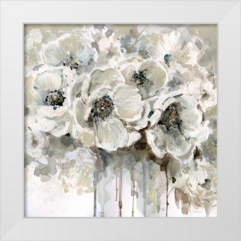 Quiet Moments White Modern Wood Framed Art Print by Robinson, Carol