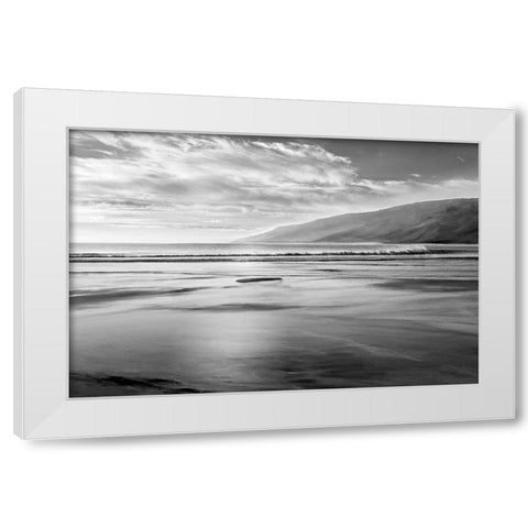 Contemplating White Modern Wood Framed Art Print by Calascibetta, Mike
