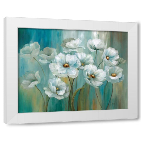 Amazing Morning White Modern Wood Framed Art Print by Nan