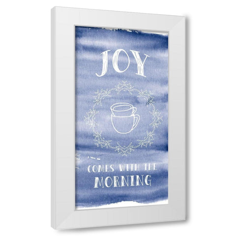 Morning Joy White Modern Wood Framed Art Print by Murray, Amanda
