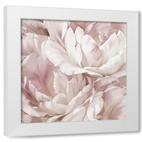 Intimate Blush IV White Modern Wood Framed Art Print by Levashov, Igor