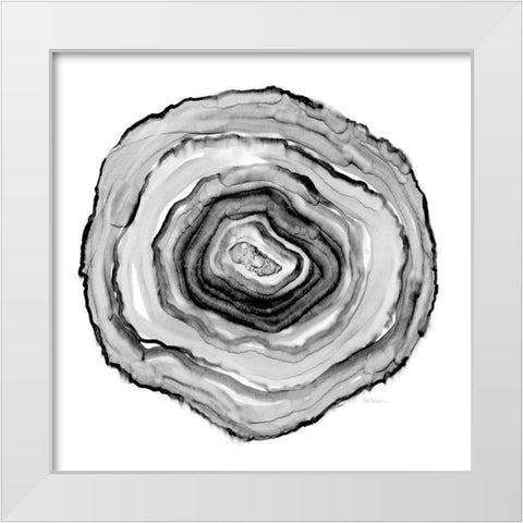 Black and White White Modern Wood Framed Art Print by Robinson, Carol