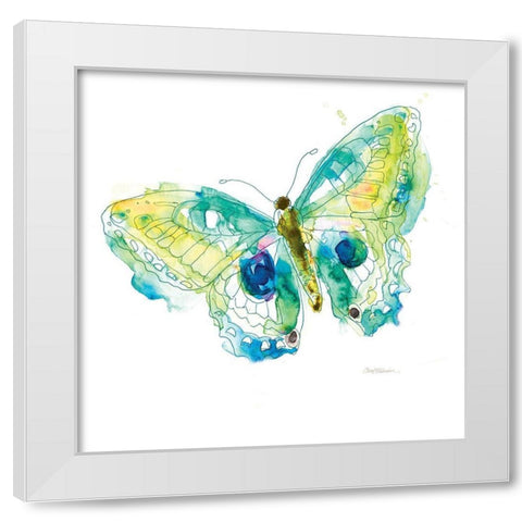 Sketchbook White Modern Wood Framed Art Print by Robinson, Carol