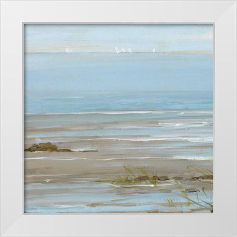 Afternoon On The White Modern Wood Framed Art Print by Swatland, Sally