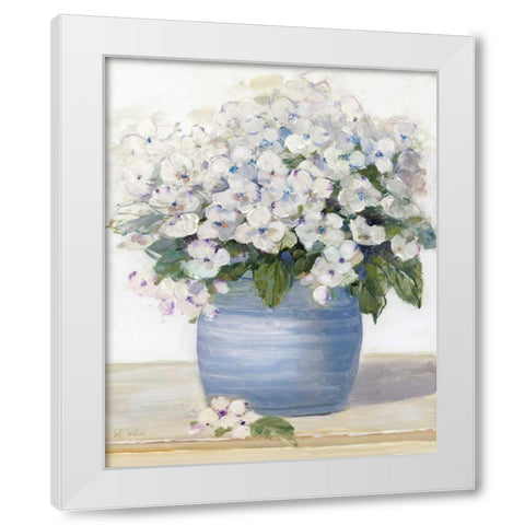 Lovely Lavender II White Modern Wood Framed Art Print by Swatland, Sally