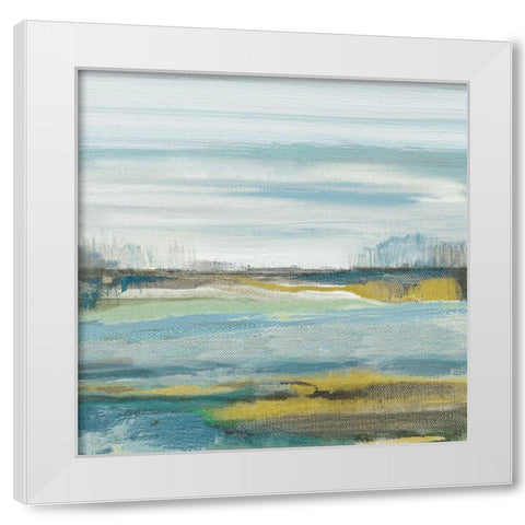 Lewbeach II White Modern Wood Framed Art Print by Jill, Susan
